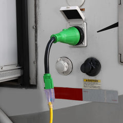 RVGUARD illuminated LED indicator confirming live household power