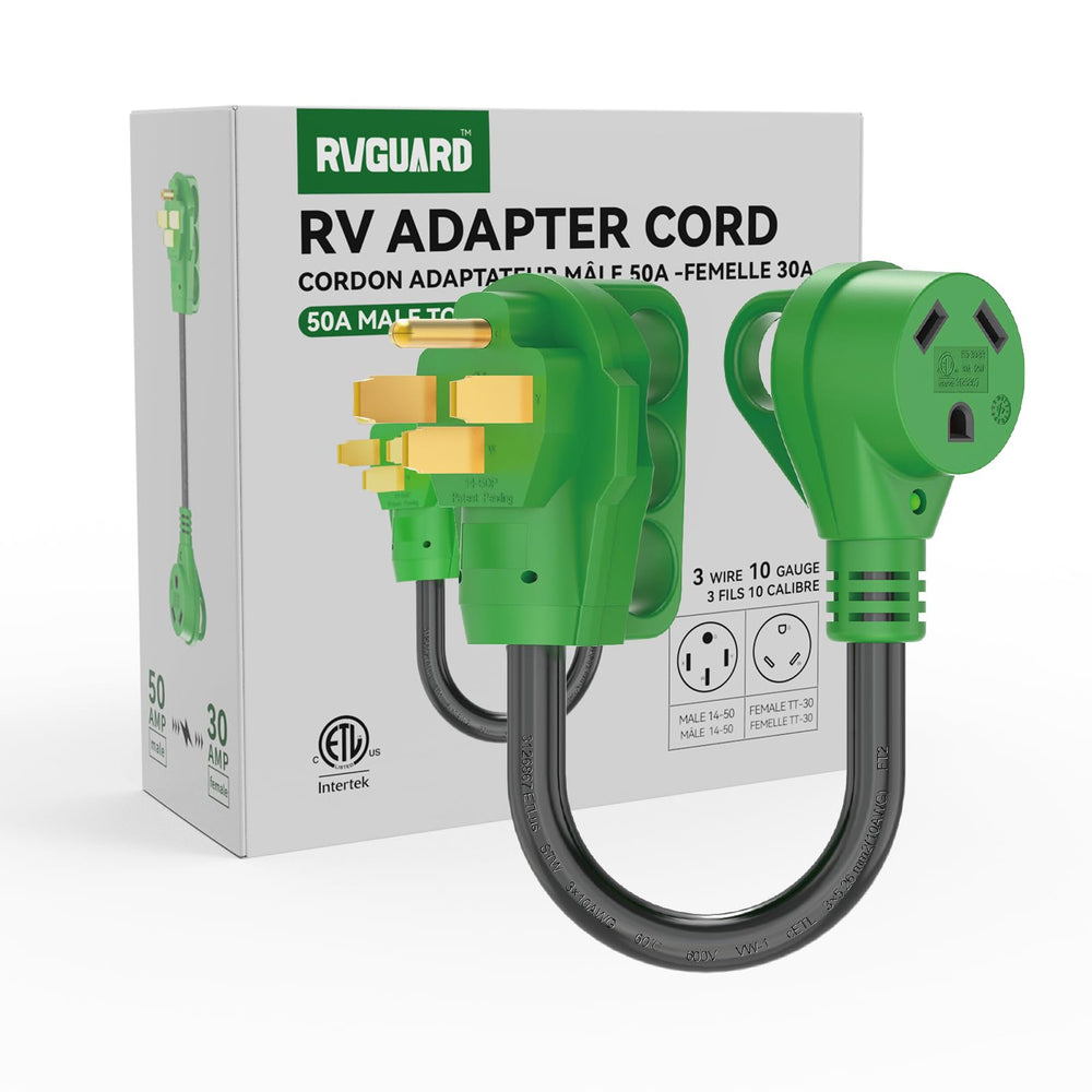 RVGUARD packaged adapter box ready for storage and transport showing organized kit benefit