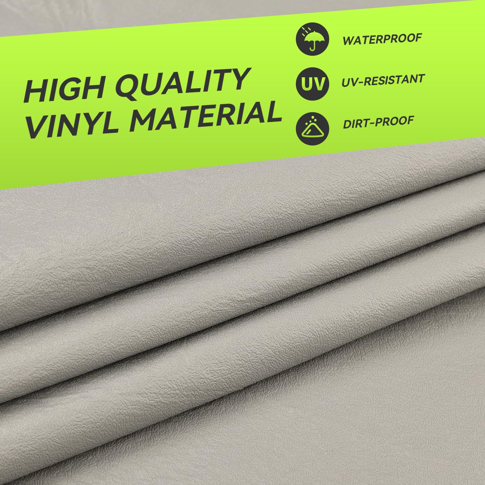 RVMATE close-up of stitched seams showing reinforced durability advantage