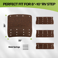 RVMATE close-up of polyester texture offering superior grip