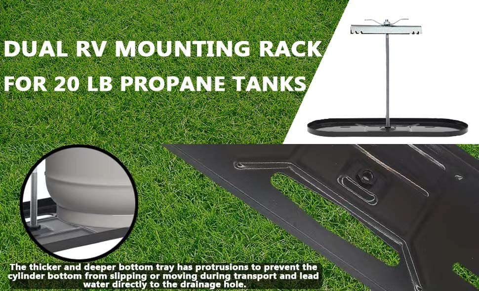 RVPNR close-up of bottom tray demonstrating stable cradle and rust resistance