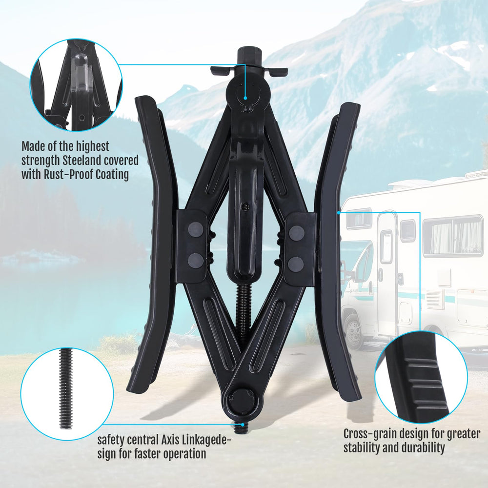 RVPNR included ratchet, hex socket, gloves and storage bag for quick setup