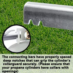 RVPNR detail of vertical support and LP wing nut showing easy secure tightening