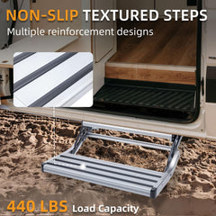 RVSNAIL side angle showing thickened steel plate for strong support