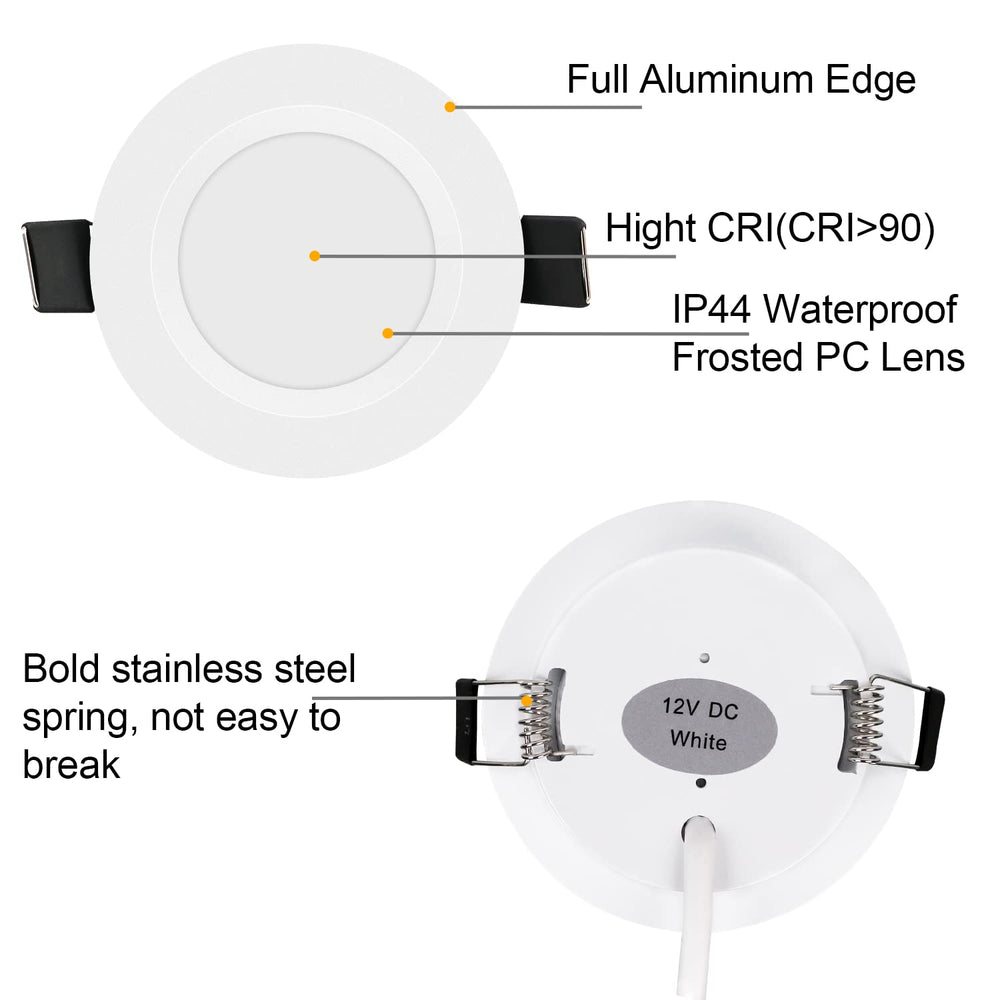 RVZONE hole saw and installation kit included to simplify accurate fixture cutting
