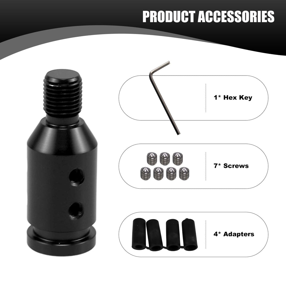 RYANSTAR knob held in hand to show 54mm size and enhanced control benefit