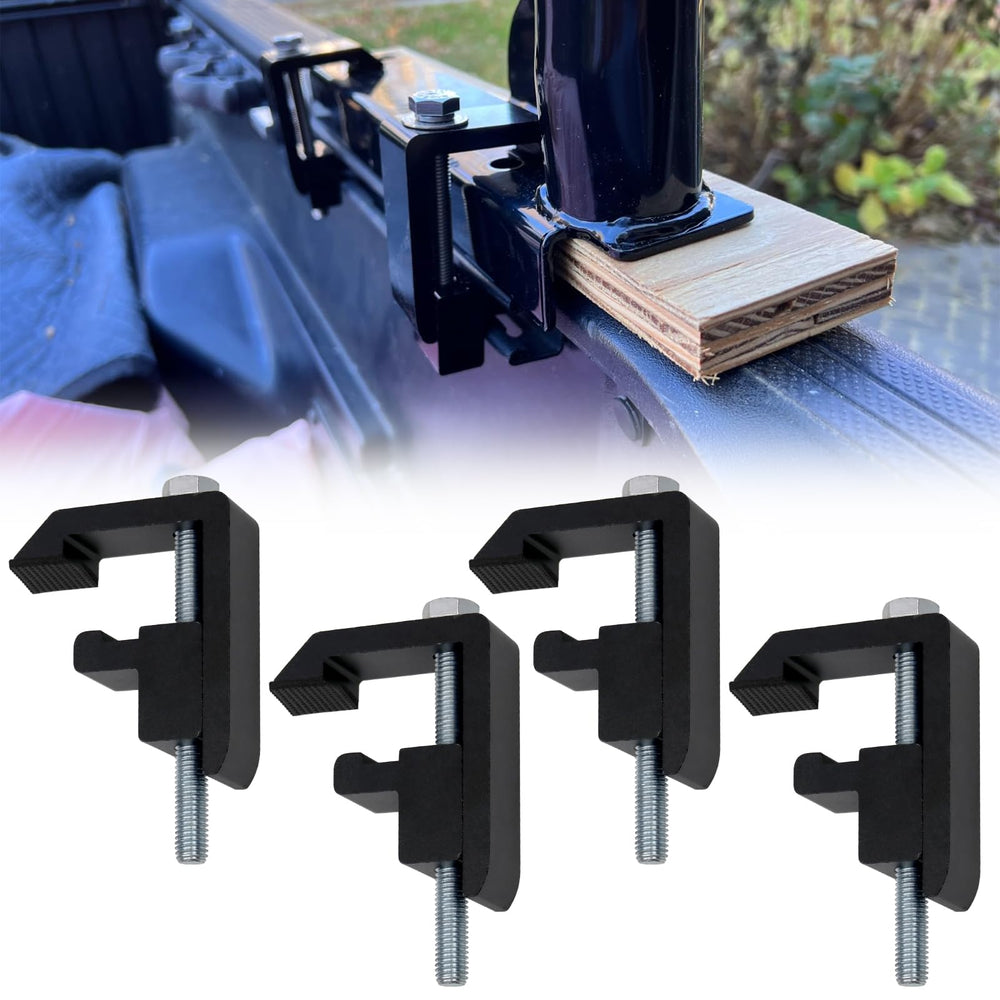 RYANSTAR RACING front view of four clamps showing durable finish and fit