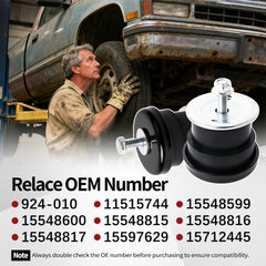 RydSuns close-up of rubber bushing texture highlighting vibration reduction benefit
