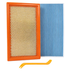 ryvclim kit front packaging showing both engine and cabin filters, clear matching fit
