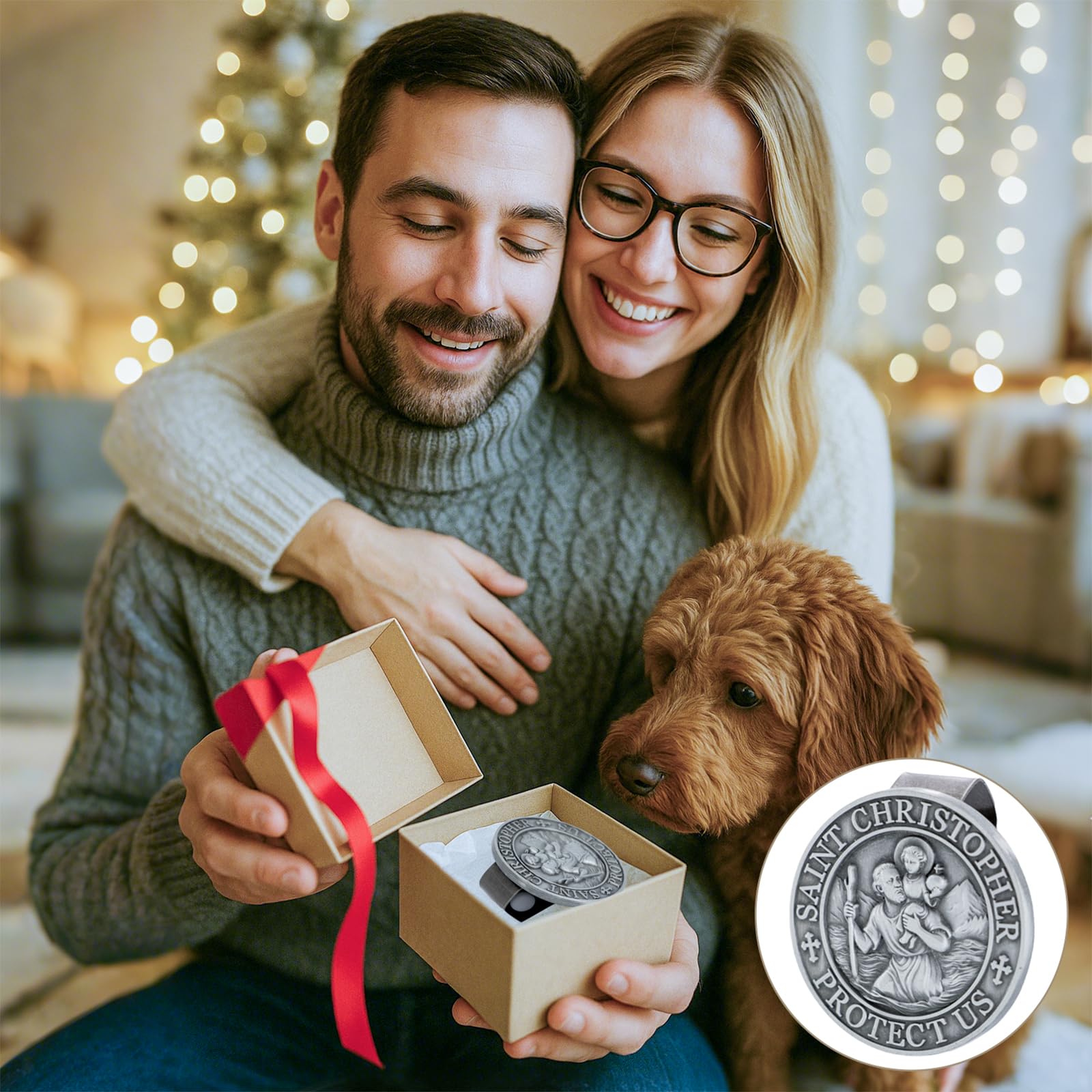 RYYOF size comparison next to coin, demonstrates compact 1.77-inch diameter