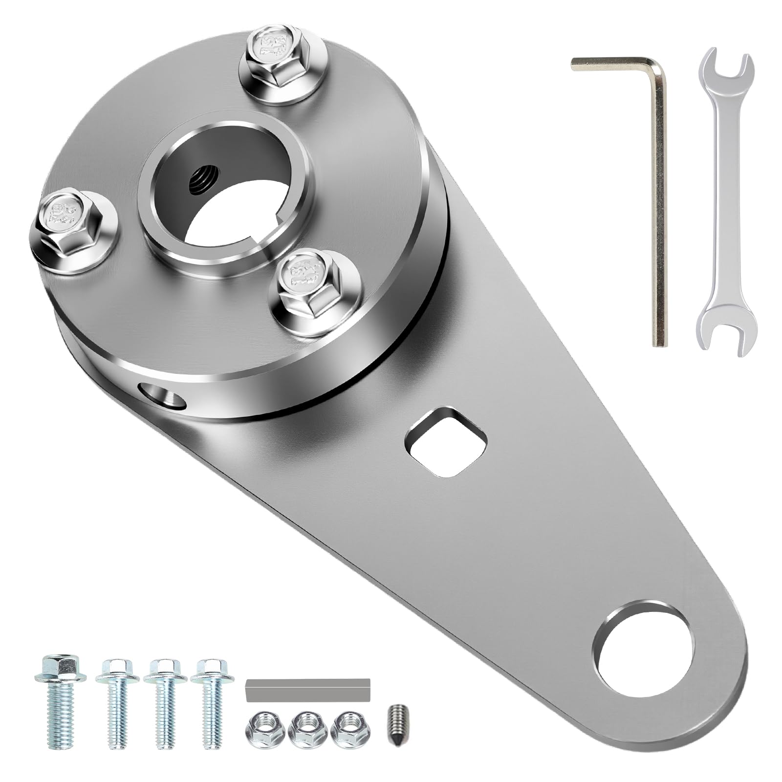 RZEOZU front view of complete crankshaft holder kit showing durable build and readiness