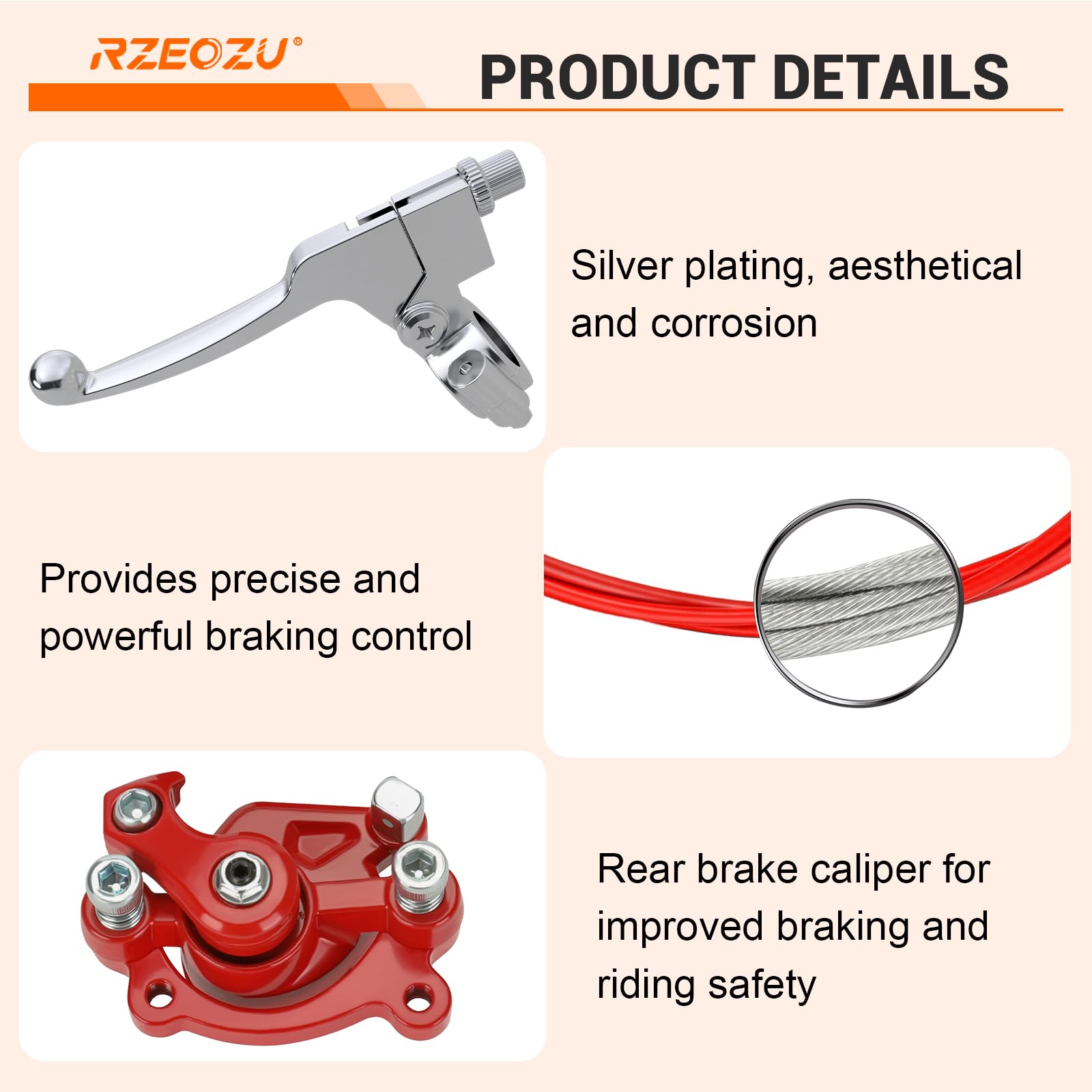 RZEOZU installed on Mega MMB80 mini bike demonstrating fit and ready-to-ride benefit