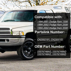 SAFAUTOPARTS amber reflector detail improving visibility and factory look