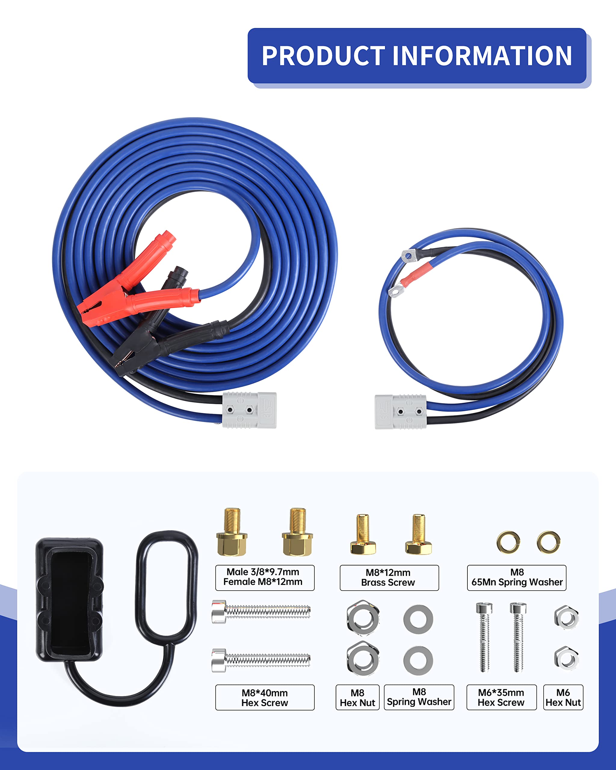 SAFEMATE in use jump-starting a truck showing safe, powerful connection benefit