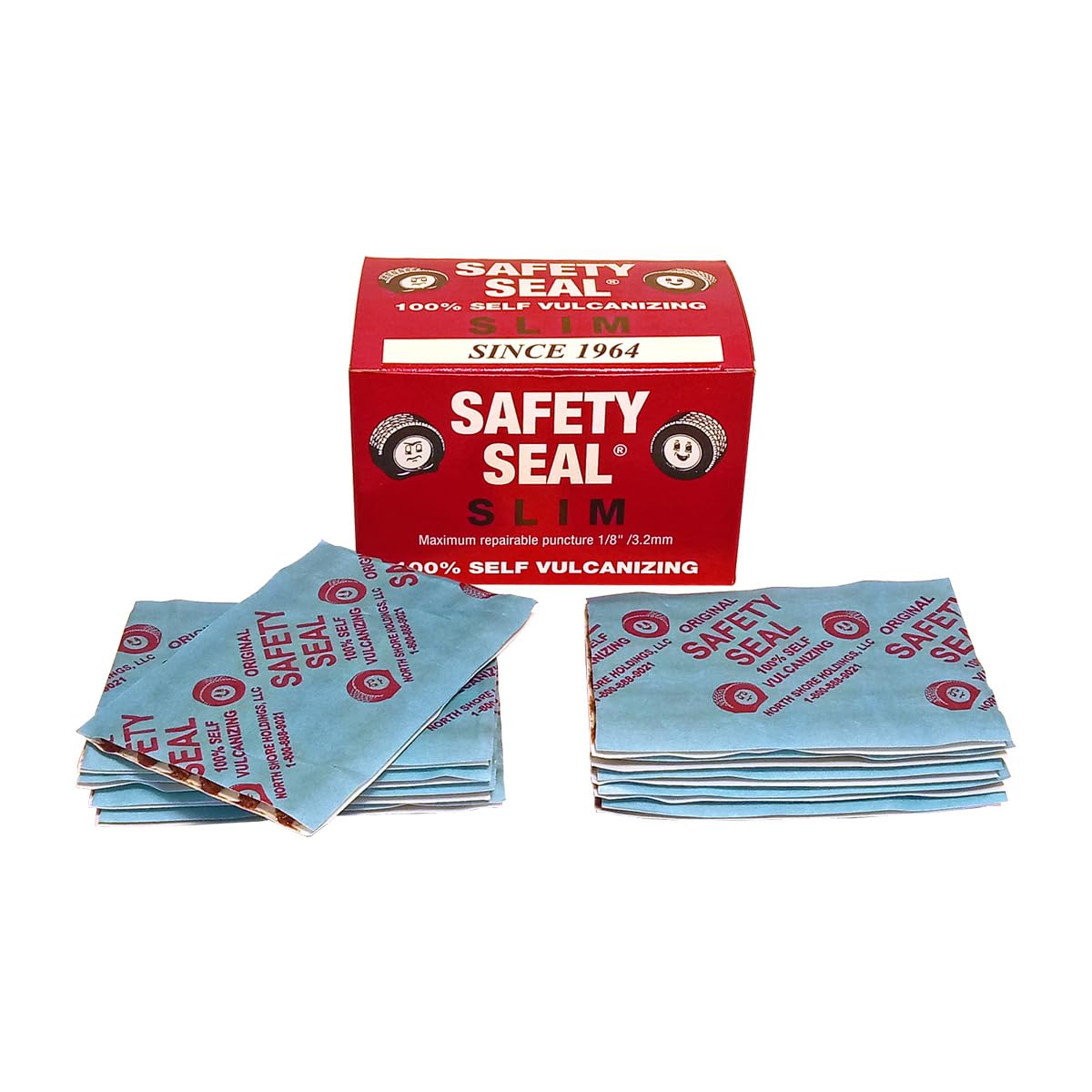 Safety Seal front packaging showing pack of 60 and product name, clear identification benefit