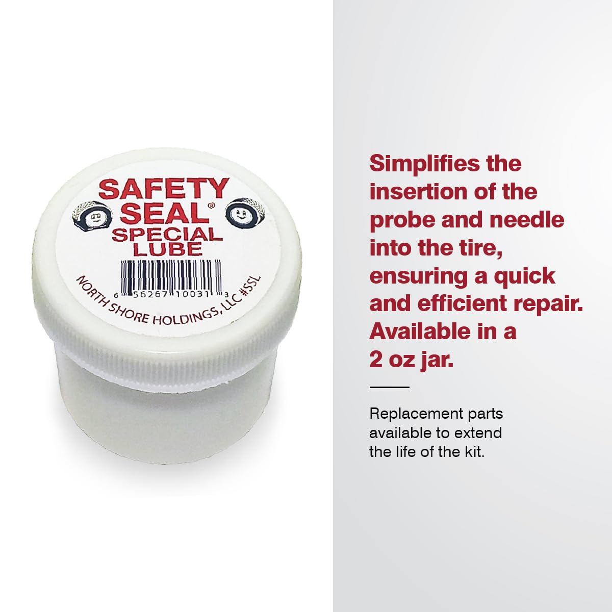 Safety Seal kit opened to display tools, plugs, and case organization for efficient access