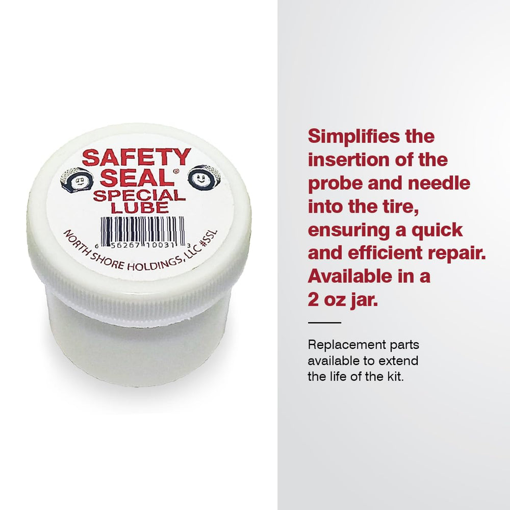 Safety Seal kit opened to display tools, plugs, and case organization for efficient access