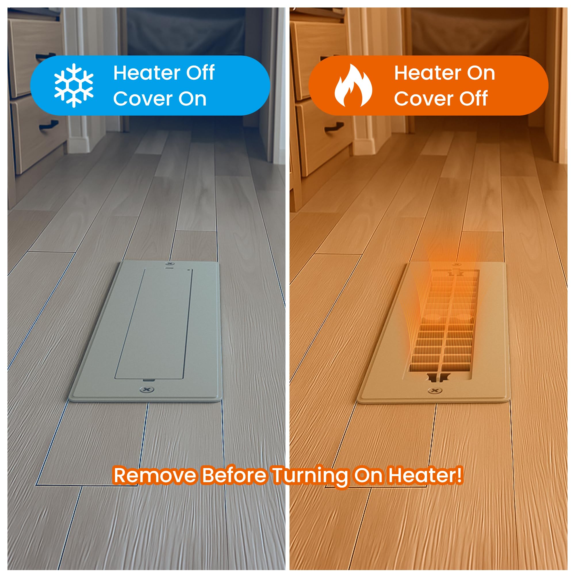 Safoner installed in RV floor demonstrating tidy integration and durability benefit
