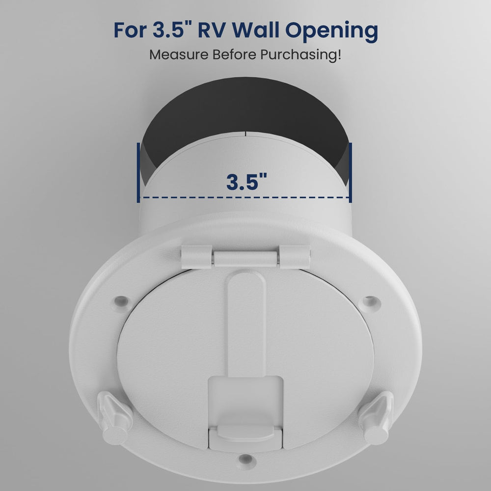 Safoner installed with a 50A plug inside cavity showing secure, protected fit