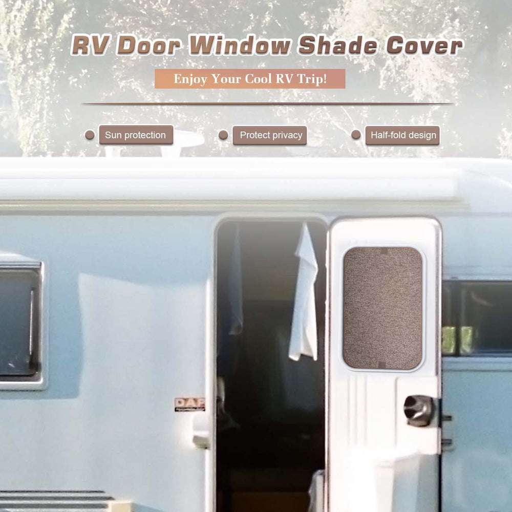 Safoner installed on camper door in lifestyle scene enhancing comfort