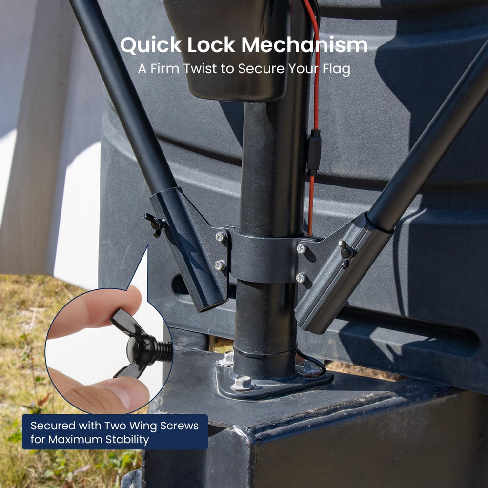Safoner mounted on trailer tongue jack demonstrating easy installation benefit