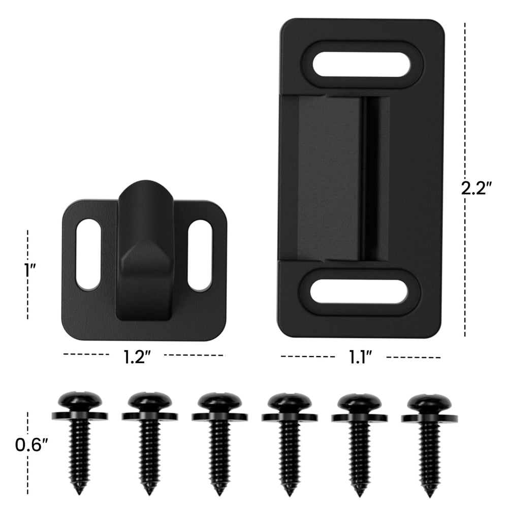 Safoner replacement parts laid out for installation showing included hardware and completeness