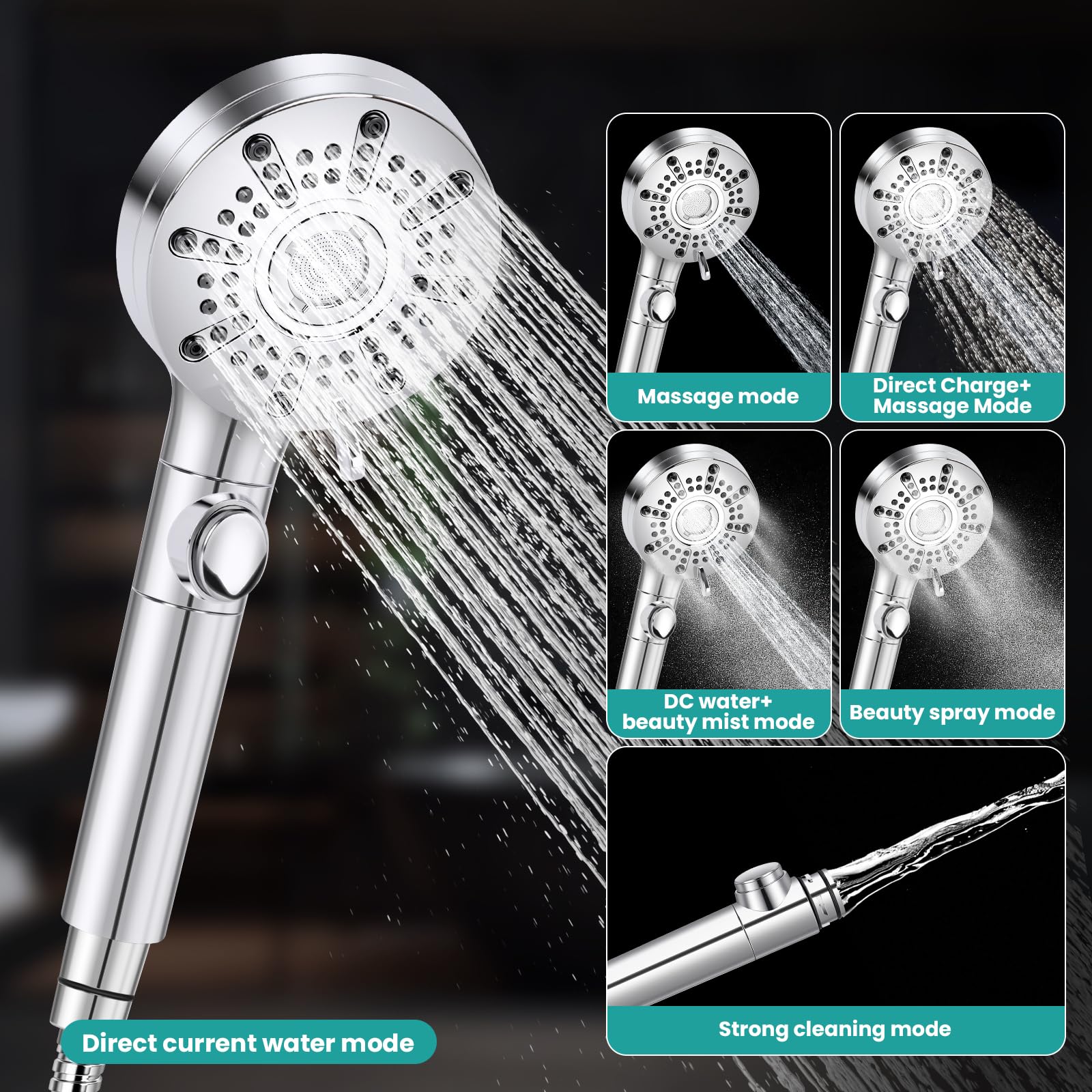 Saidrip close-up of anti-clog nozzles for consistent high pressure