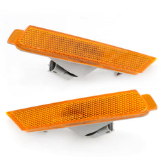 Saihisday front pair installed on Camaro showing amber visibility