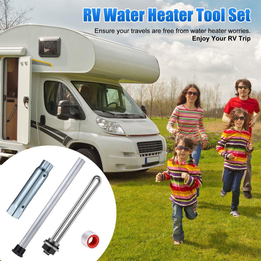 Saillong kit in RV campsite setting enabling on-the-go maintenance and reliability