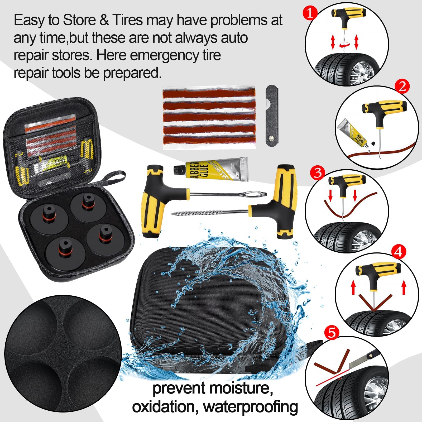 Salahii storage case open with pucks organized for easy transport