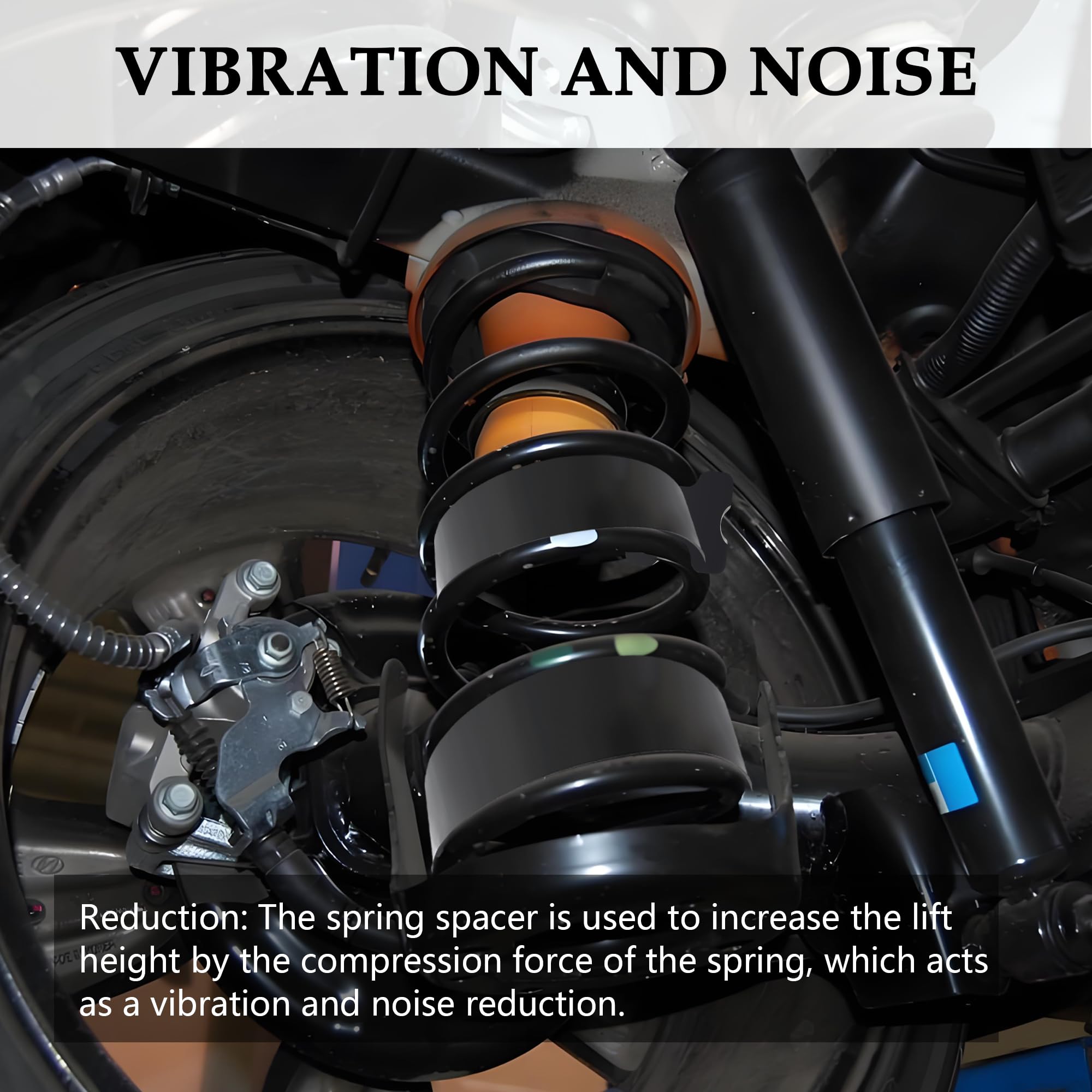 Salior spacer in vehicle undercarriage showing practical use benefit