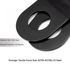 SALMAN side plate detail showing corrosion resistance and long‑term reliability