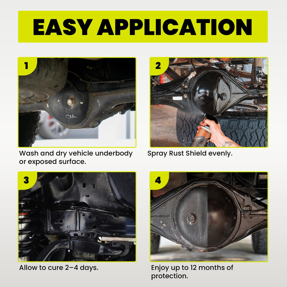 Salt Shift protecting a 4x4 offroad vehicle for long-lasting salt resistance