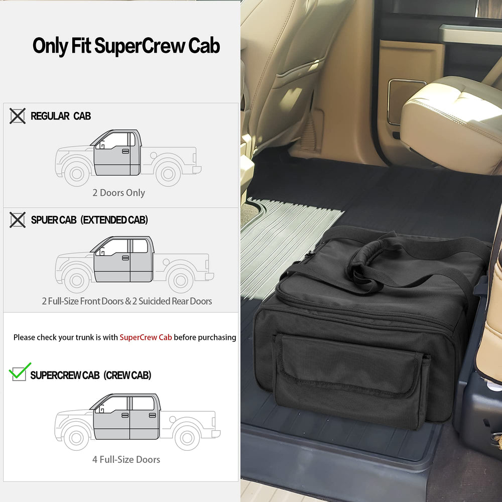 samdew open top view revealing compartments and quick-access pockets
