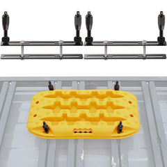 SAMOUT front view of universal mount kit showing all components and durable finish