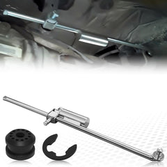SamWinGear linkage installed under truck demonstrating restored shifter precision