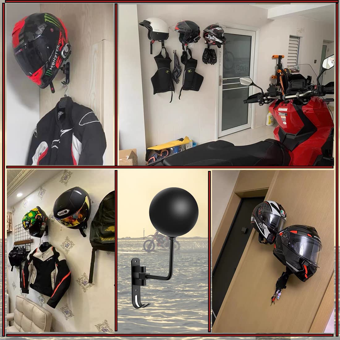 SANGMO bottom hook with keys and gloves adding extra storage convenience