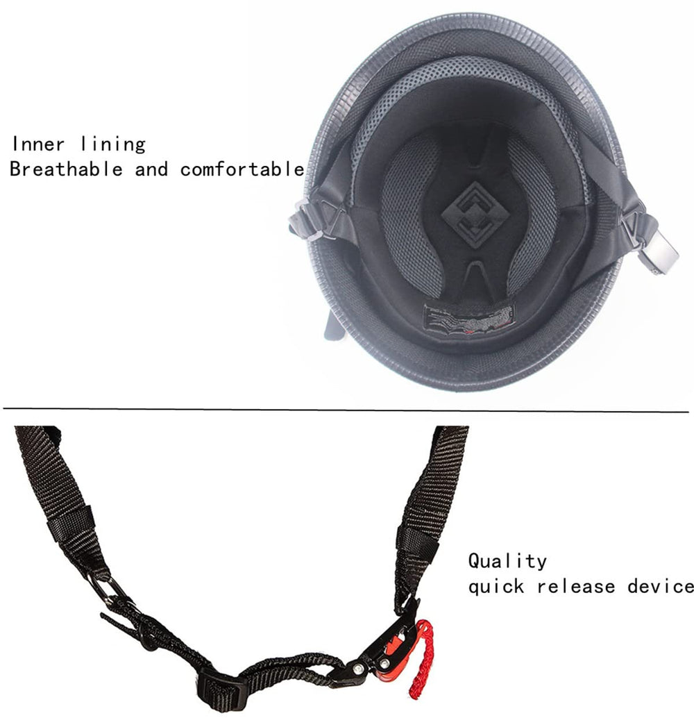 SanQing helmet on cruiser scooter demonstrating retro style impact