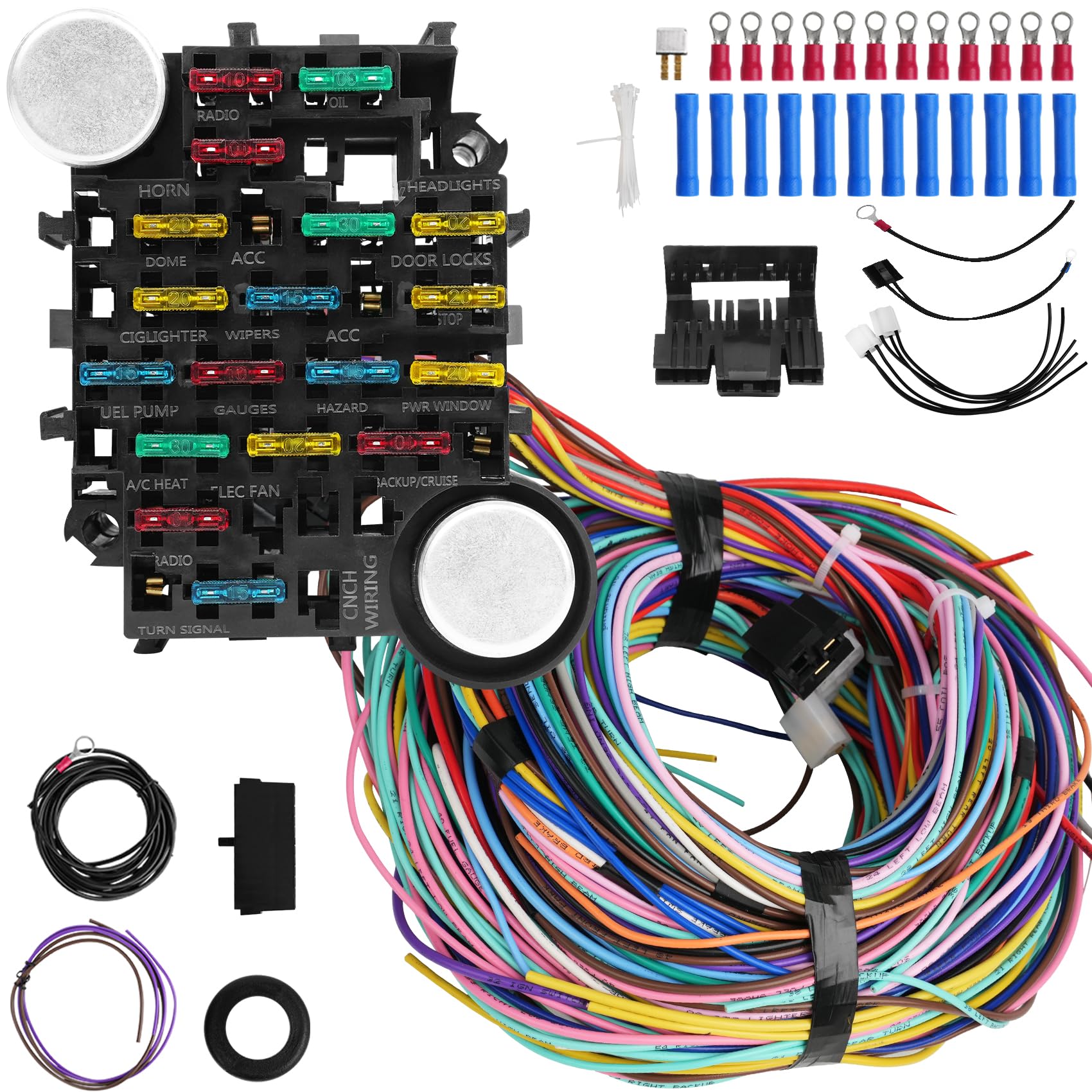 Saree harness front packaging showing kit contents and benefit of complete set