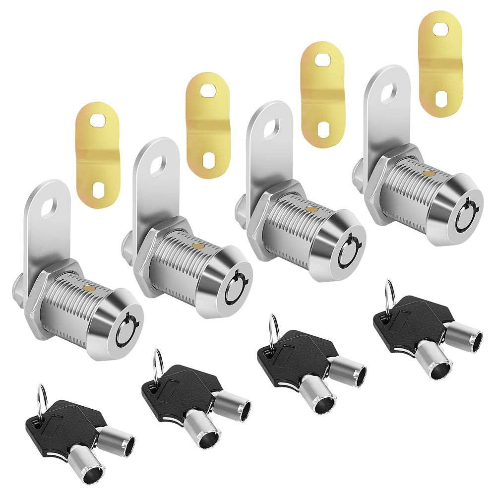 Sartatue front view lock assembly showing neat chrome look and secure fit