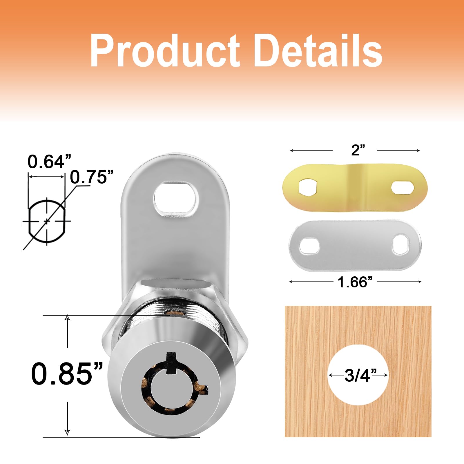 Sartatue eight keys displayed to show keyed-alike convenience for multiple locks