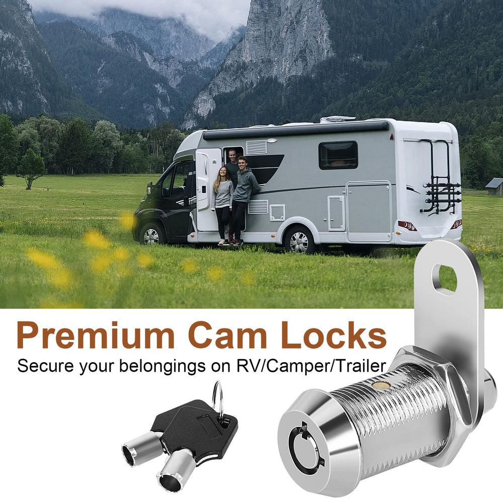 Sartatue lifestyle camper storage scene showing organized secure compartments