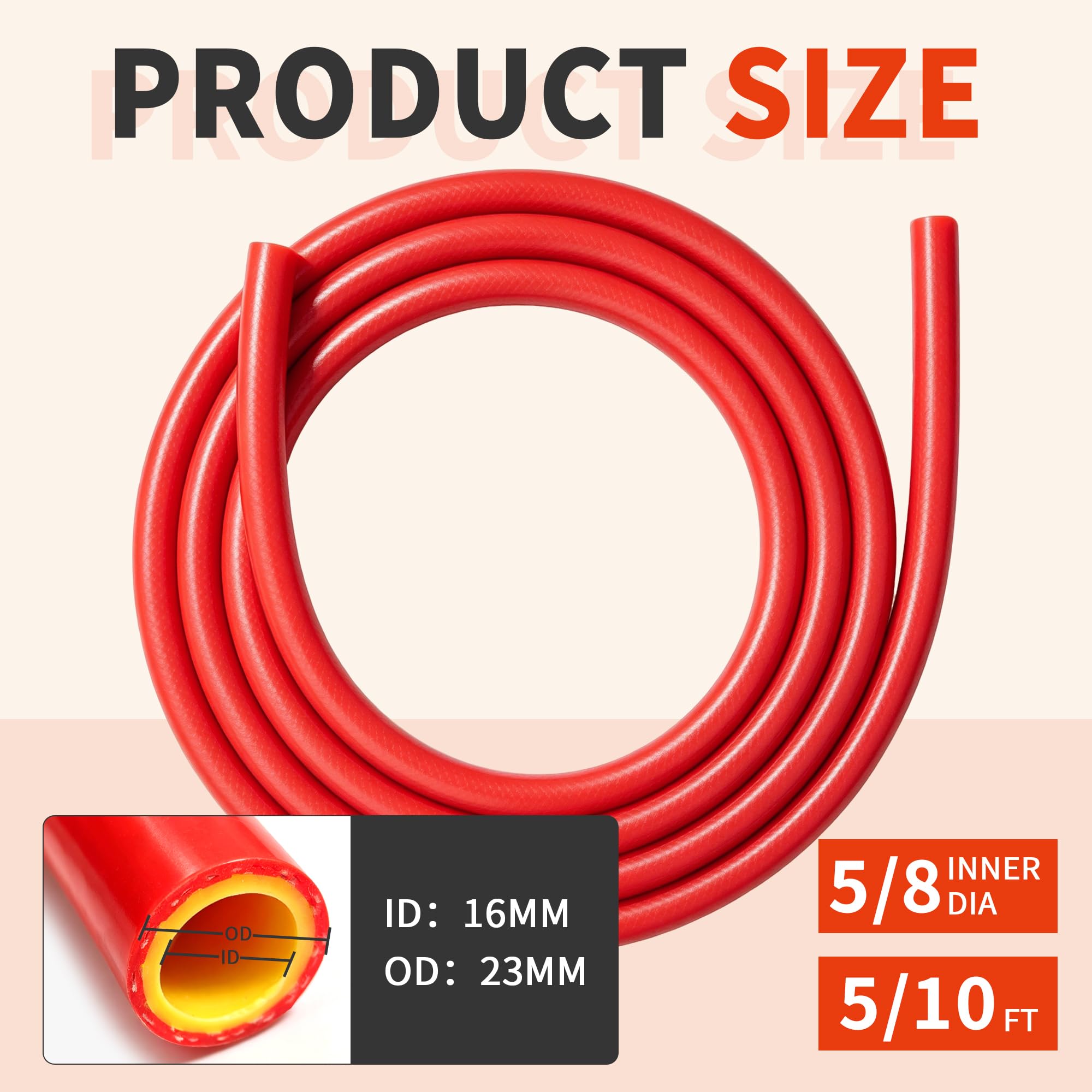 SATUGUOJI hose installed in an engine bay illustrating heat and vibration durability