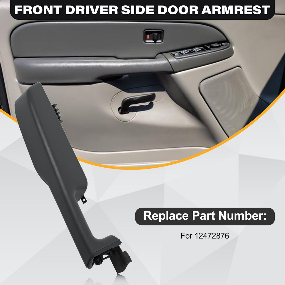 SAYNO armrest installed in vehicle door demonstrating factory fit