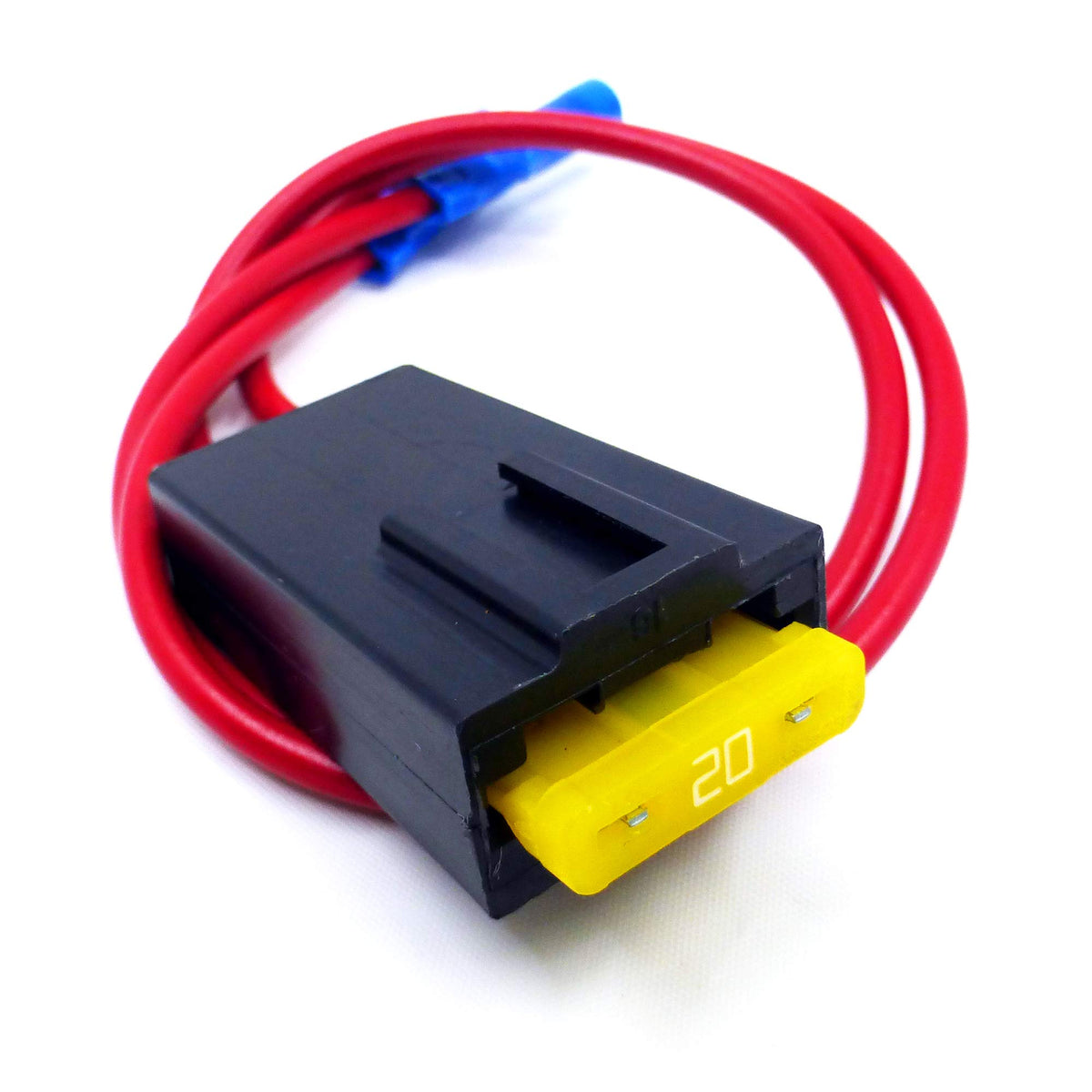Scag 48430 front view fuse holder showing mounting and secure fit to restore safety