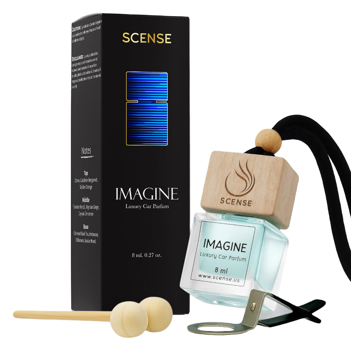 SCENSE IMAGINE front packaging showing premium presentation and gift-ready design