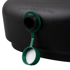 Scepter pour spout and gasketed cap ensuring drip-free pouring