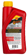 Schaeffer SynShield OTR Plus pouring oil close-up demonstrating smooth flow and protection
