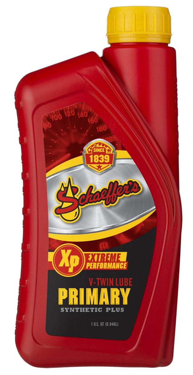 Schaeffer bottle front label showing product and benefit for clutch performance
