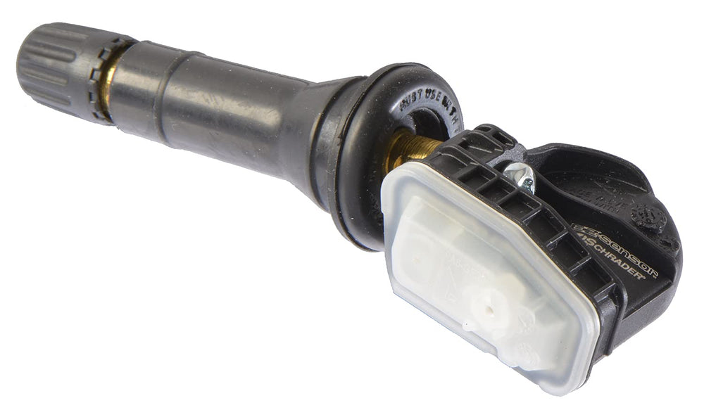 Schrader EZ-Sensor front view showing compact design and reliable fit